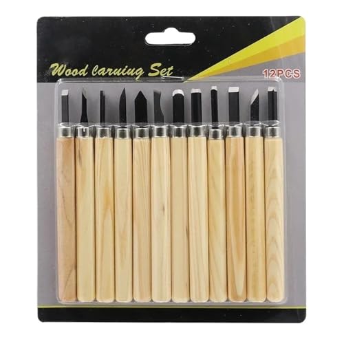 3-12 stücke Holz Carving Meißel Messer Hand Werkzeug Set for Grundlegende Detaillierte Schnitzen Holzarbeiter Gouges Holzbearbeitung Werkzeuge Holzschnitt bohren für Schnitzerei, Holzbearbeitung, Tisc 3-12 stücke Holz Carving Meißel Messer Hand Werkzeug Set for Grundlegende Detaillierte Schnitzen Holzarbeiter Gouges Holzbearbeitung Werkzeuge Holzschnitt bohren für Schnitzerei, Holzbearbeitung, Tisc von YZDKR