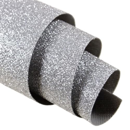 YZDKR 1X10M Glitzer Hochzeit Teppich Gang Läufer Teppich Bühne Party Dekoration für Hochzeiten, Feiern, etc(Silver) von YZDKR