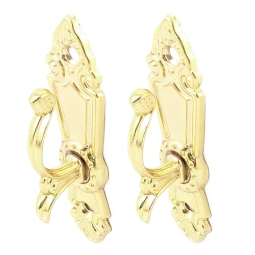 YZDKR 2Pcs Schraube Montieren Vorhang Quaste Krawatte Zurück Wand Haken Gold Wohnkultur Vorhang Zubehör für Fenster, Türen und Duschvorhänge YZDKR 2Pcs Schraube Montieren Vorhang Quaste Krawatte Zurück Wand Haken Gold Wohnkultur Vorhang Zubehör für Fenster, Türen und Duschvorhänge von YZDKR