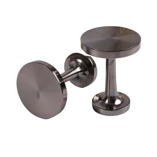 YZDKR 2Pcs Vorhänge Wand Haken Halter Vorhang Zubehör Halten Zurück Wand Aufhänger Rack Haken Tür Hängen Hause Dekoration für Fenster, Türen und Duschvorhänge(Black) von YZDKR