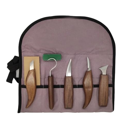 YZDKR 8-teiliges Holzschnitzset, Holzschnitzwerkzeuge, Handschnitzmesser-Set mit Nadelfeile, Holzlöffel, Schnitzset for Anfänger, Whittling für Schnitzerei, Holzbearbeitung, Tischlerei YZDKR 8-teiliges Holzschnitzset, Holzschnitzwerkzeuge, Handschnitzmesser-Set mit Nadelfeile, Holzlöffel, Schnitzset for Anfänger, Whittling für Schnitzerei, Holzbearbeitung, Tischlerei von YZDKR