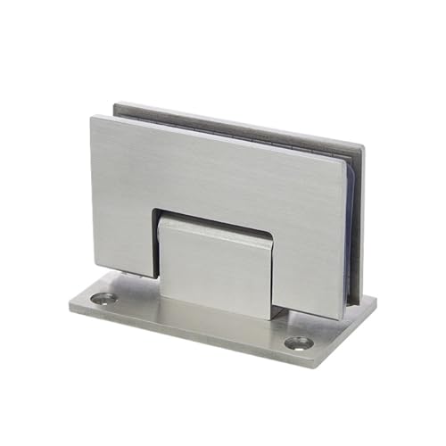YZDKR 90 Grad offener Glasclip, 8–12 mm, Edelstahl, Wandhalterung, rahmenlose Glasbefestigung, T-Klemmen, Duschtürscharnier, Badezimmer-Hardware für Balustrade Treppenhandlauf YZDKR 90 Grad offener Glasclip, 8–12 mm, Edelstahl, Wandhalterung, rahmenlose Glasbefestigung, T-Klemmen, Duschtürscharnier, Badezimmer-Hardware für Balustrade Treppenhandlauf von YZDKR