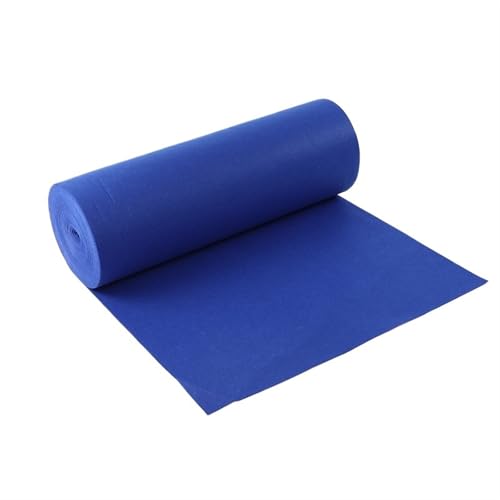 YZDKR Eleganter Hochzeits-Gangläufer-Teppich, Hochzeit, weißer Teppich, Hochzeit, roter Teppich, Zeremonie, Party, Bühnenteppiche, Hochzeitsteppich für Hochzeiten, Feiern, etc(Blue,9M_1.2M) von YZDKR
