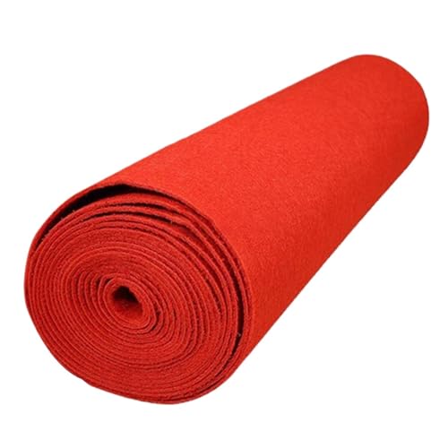 YZDKR Roter Teppich-Gangläufer, Hochzeitsteppich, praktische Dekoration, Hochzeits-Gangläufer, 91 cm breit und 20 m lang, for Partys im Innenbereich für Hochzeiten, Feiern, etc YZDKR Roter Teppich-Gangläufer, Hochzeitsteppich, praktische Dekoration, Hochzeits-Gangläufer, 91 cm breit und 20 m lang, for Partys im Innenbereich für Hochzeiten, Feiern, etc von YZDKR