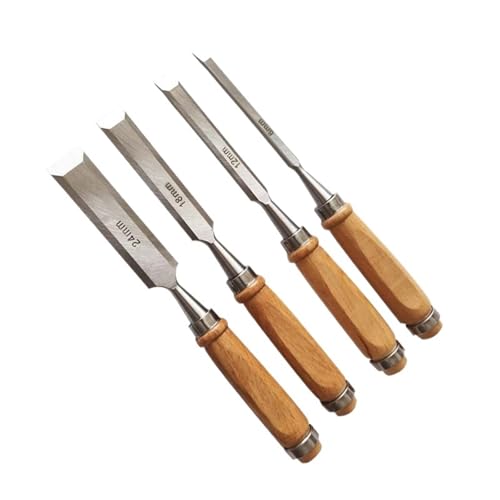 Zimmermannsmeißel, professionelle Tischlerei, halbe Hohlröhre, flach, Holzbearbeitung, Skulpturenwerkzeug, Holzschnitzmeißel-Set, Holzschnitt-Schnitzmesser für Schnitzerei, Holzbearbeitung, Tischlerei Zimmermannsmeißel, professionelle Tischlerei, halbe Hohlröhre, flach, Holzbearbeitung, Skulpturenwerkzeug, Holzschnitzmeißel-Set, Holzschnitt-Schnitzmesser für Schnitzerei, Holzbearbeitung, Tischlerei von YZDKR