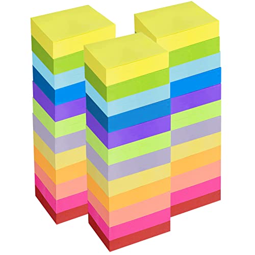 Farbige Haftnotizen, Haftnotizen Klebezettel, 1800 Blatt Selbstklebende Haftnotizzettel für Büro Zuhause Schule Sitzung 12 Farben 50 * 38mm Farbige Haftnotizen, Haftnotizen Klebezettel, 1800 Blatt Selbstklebende Haftnotizzettel für Büro Zuhause Schule Sitzung 12 Farben 50 * 38mm von YZDZSW