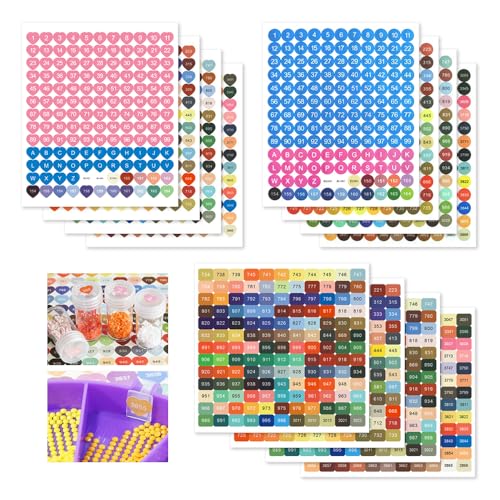 YZROHYI 12 PCS Diamond Painting Zahlen Aufkleber,Colour Number Sticker Zahlen Bunt,Etiketten Selbstklebende Nummern Aufkleber Klein,Etikettenaufkleber Label zum Beschriften,Diamond Painting Zubehör YZROHYI 12 PCS Diamond Painting Zahlen Aufkleber,Colour Number Sticker Zahlen Bunt,Etiketten Selbstklebende Nummern Aufkleber Klein,Etikettenaufkleber Label zum Beschriften,Diamond Painting Zubehör von YZROHYI