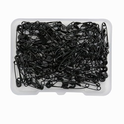 YZROHYI 150 Stück Sicherheitsnadeln Set 19 mm,Kleine Sicherheitsnadeln Mini für Kleidung,Safety Pins Clothes,Metall Sicherheitsnadelns Edelstahl,Dekoration Sicherheitsnadelns zum Basteln für DIY von YZROHYI
