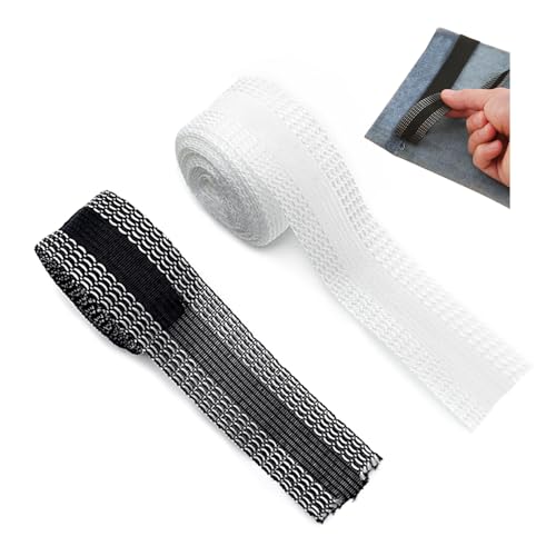 YZROHYI 2 PCS Saumband zum Aufbügeln 10 M,Bügelband Hose Kürzen Ohne Nähen Kleben,Saumband Selbstklebend für Hosen,Hemming Tape,Klebeband Bügelsaumband für Kleidung,Bügelband für Vorhänge Kürzen YZROHYI 2 PCS Saumband zum Aufbügeln 10 M,Bügelband Hose Kürzen Ohne Nähen Kleben,Saumband Selbstklebend für Hosen,Hemming Tape,Klebeband Bügelsaumband für Kleidung,Bügelband für Vorhänge Kürzen von YZROHYI