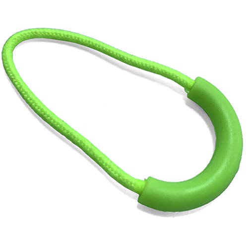 Yzsfirm 10 Stück U-förmige Nylon-Reißverschlussschieber – Ersatzlasche, langlebig, fluoreszierendes Grün, für Rucksäcke Yzsfirm 10 Stück U-förmige Nylon-Reißverschlussschieber – Ersatzlasche, langlebig, fluoreszierendes Grün, für Rucksäcke von YZSFIRM