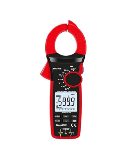 1000A True RMS Digital Clamp Meter 1000V AC DC Voltmeter Zangen Amperemeter UT206B UT207B UT208B Einschaltstrom LPF ACV Test(UT205E) von YZZMY