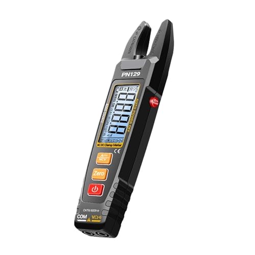PN129 Zangenmessgerät U-förmig 4000 Zählt Multimeter Zange AC/DC 600V Spannung Strom Widerstand NCV Sensing Testwerkzeug von YZZMY