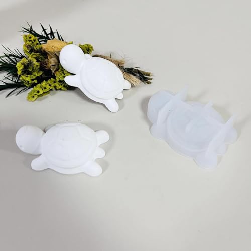 2 Stück Meeresschildkröten-Formen, Kleine 3D-Meeresschildkröten-Harzformen, Tier-Silikonformen Für Epoxidharz, Schildkröten-Schokoladenform Für DIY-Harz-Ornamente, Basteln, Heimdekoration 2 Stück Meeresschildkröten-Formen, Kleine 3D-Meeresschildkröten-Harzformen, Tier-Silikonformen Für Epoxidharz, Schildkröten-Schokoladenform Für DIY-Harz-Ornamente, Basteln, Heimdekoration von Yabauuop
