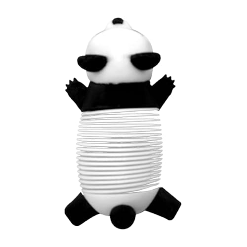 Yabauuop Fidget Spielzeug für Erwachsene,3D Feder Panda Anti-Stress Spielzeug | Tischdekoration Für Kinder Jugendliche Erwachsene Yabauuop Fidget Spielzeug für Erwachsene,3D Feder Panda Anti-Stress Spielzeug | Tischdekoration Für Kinder Jugendliche Erwachsene von Yabauuop