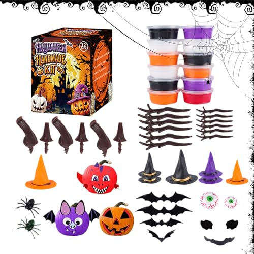 Yabauuop Kürbis Knetgummi Sets Für Kinder, Kinder Kürbis Modelliermasse Kreativset, Knetmaterialien Partygeschenke Für Schule Kindergarten Zuhause Mädchen Yabauuop Kürbis Knetgummi Sets Für Kinder, Kinder Kürbis Modelliermasse Kreativset, Knetmaterialien Partygeschenke Für Schule Kindergarten Zuhause Mädchen von Yabauuop