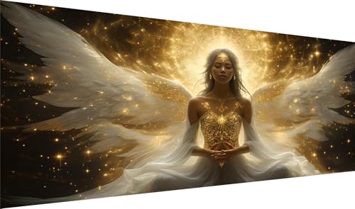 DIY Engel Diamond Painting, Diamant Painting Bilder Frau Basteln Erwachsene, Diamond Painting xxl 40x70cm 5D Diamant Art Painting, Diamant Malerei Cross Stitch Set für Schlafzimmer Wanddekor S2-385 DIY Engel Diamond Painting, Diamant Painting Bilder Frau Basteln Erwachsene, Diamond Painting xxl 40x70cm 5D Diamant Art Painting, Diamant Malerei Cross Stitch Set für Schlafzimmer Wanddekor S2-385 von Yagagse