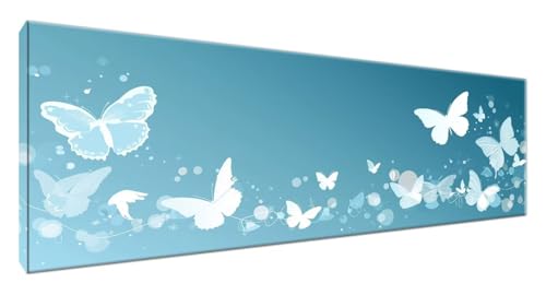 Diamond Painting Blau, Schmetterling Diamond Painting Erwachsene Bastelset, DIY Vollbohrer Diamant Malerei Basteln Erwachsene Anfänger Kreativ Set für Wanddeko Wohnzimmer 60 x 20 Geschenke G2-895 von Yagagse
