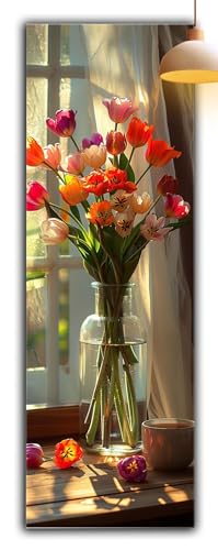 Diamond Painting Blume, Sonnenlicht Diamond Painting Erwachsene Bastelset, DIY Vollbohrer Diamant Malerei Basteln Erwachsene Anfänger Kreativ Set für Wanddeko Wohnzimmer 150x50cm Geschenke G2-916 von Yagagse