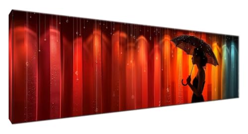 Diamond Painting Erwachsene Bunt, Diamond Painting Frau Full Drill Cross Stickerei Malerei Kits Groß XXL 105x35, 5D DIY Diamant Malerei Kreativ Set für Erwachsene Anfänger, Deko Schlafzimmer G2-887 von Yagagse