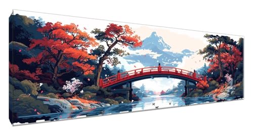 Diamond Painting Erwachsene Halloween, Diamond Painting Landschaft Full Drill Cross Stickerei Malerei Kits Groß XXL 180x60cm DIY Diamant Malerei Kreativ Set für Erwachsene Anfänger, Zimmer Deko G2-200 Diamond Painting Erwachsene Halloween, Diamond Painting Landschaft Full Drill Cross Stickerei Malerei Kits Groß XXL 180x60cm DIY Diamant Malerei Kreativ Set für Erwachsene Anfänger, Zimmer Deko G2-200 von Yagagse