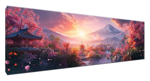 Diamond Painting Erwachsene Japan, Diamond Painting Vulkan Fuji Full Drill Cross Stickerei Malerei Kits Groß XXL 70x210cm, 5D DIY Diamant Malerei Kreativ Set für Erwachsene Anfänger,Zimmer Deko G2-212 Diamond Painting Erwachsene Japan, Diamond Painting Vulkan Fuji Full Drill Cross Stickerei Malerei Kits Groß XXL 70x210cm, 5D DIY Diamant Malerei Kreativ Set für Erwachsene Anfänger,Zimmer Deko G2-212 von Yagagse