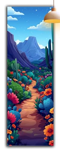 Diamond Painting Erwachsene Landschaft, Diamond Painting Wüste Full Drill Cross Stickerei Malerei Kits Groß XXL 60 x 20, 5D DIY Diamant Malerei Kreativ Set für Erwachsene Anfänger, Zimmer Deko G2-929 von Yagagse