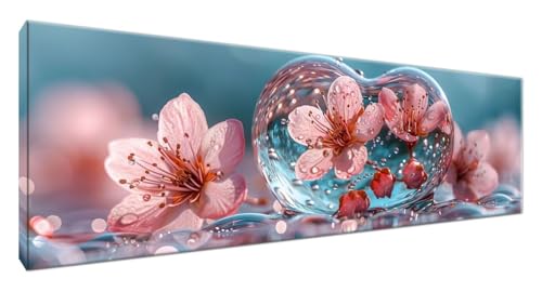 Diamond Painting Liebe, Diamant Painting Bilder Blumen 5D Full Drill Bastelset Erwachsene Anfänger DIY Strass Kristall Kunst Malerei, Erwachsene Stickerei Kreuzstich, Deko Schlafzimmer 210 x 70G2-237 Diamond Painting Liebe, Diamant Painting Bilder Blumen 5D Full Drill Bastelset Erwachsene Anfänger DIY Strass Kristall Kunst Malerei, Erwachsene Stickerei Kreuzstich, Deko Schlafzimmer 210 x 70G2-237 von Yagagse