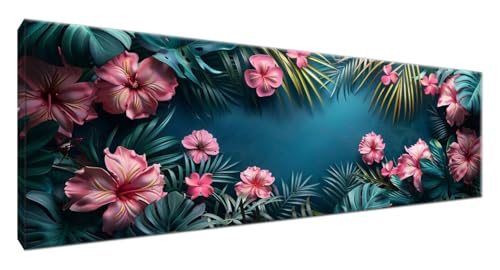 Diamond Painting Modern, Tropisch Diamond Painting Erwachsene Bastelset, DIY Vollbohrer Diamant Malerei Basteln Erwachsene Anfänger Kreativ Set für Wanddeko Wohnzimmer 210x70 cm Geschenke Fall G2-892 von Yagagse