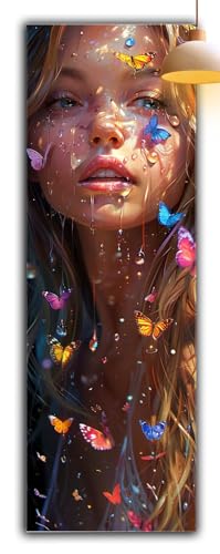 Diamond Painting Schmetterling, Fee Diamond Painting Erwachsene Bastelset, DIY Vollbohrer Diamant Malerei Basteln Erwachsene Anfänger Kreativ Set für Wanddeko Wohnzimmer 180x60cm Geschenke G2-922 von Yagagse