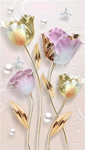 Diamond Painting Set Erwachsene und zubehör, 5D Diamant Painting Bilder Kristall Blume, DIY Diamant Crystal Arts, Cross Stickerei Malen nach Zahlen Kits Weihnachten Home Wand Décor 15x30cm HI-1691 Diamond Painting Set Erwachsene und zubehör, 5D Diamant Painting Bilder Kristall Blume, DIY Diamant Crystal Arts, Cross Stickerei Malen nach Zahlen Kits Weihnachten Home Wand Décor 15x30cm HI-1691 von Yagagse