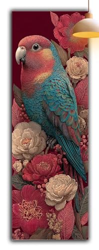 Diamond Painting Vogel, Diamant Painting Bilder Tier 5D Full Drill Bastelset Erwachsene Anfänger DIY Strass Kristall Kunst Malerei, Erwachsene Stickerei Kreuzstich, Deko Schlafzimmer 150x50cm G2-978 von Yagagse