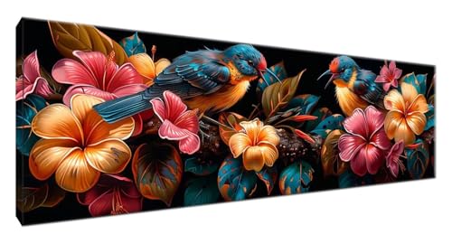 Diamond Painting Vogel, Niedlich Diamond Painting Erwachsene Bastelset, DIY Vollbohrer Diamant Malerei Basteln Erwachsene Anfänger Kreativ Set für Wanddeko Wohnzimmer, Geschenke Frauen 120x40cm G2-214 Diamond Painting Vogel, Niedlich Diamond Painting Erwachsene Bastelset, DIY Vollbohrer Diamant Malerei Basteln Erwachsene Anfänger Kreativ Set für Wanddeko Wohnzimmer, Geschenke Frauen 120x40cm G2-214 von Yagagse