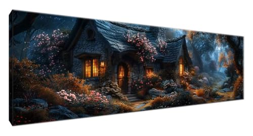 Diamond Painting Wald, Diamant Painting Bilder Landschaft 5D Full Drill Bastelset Erwachsene Anfänger DIY Strass Kristall Kunst Malerei, Erwachsene Stickerei Kreuzstich, Zimmer Deko 60x180 cm G2-246 Diamond Painting Wald, Diamant Painting Bilder Landschaft 5D Full Drill Bastelset Erwachsene Anfänger DIY Strass Kristall Kunst Malerei, Erwachsene Stickerei Kreuzstich, Zimmer Deko 60x180 cm G2-246 von Yagagse