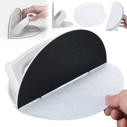 Multifunctional Semi-Circular Angle Sanding Sandpaper Tool, Halbrundes Schleifpapier-Schleifwerkzeug, Semi-Circular Right-Angle Design, For Complex Angles, mit 10 Schleifpapier, 80-320 mesh(80 mesh) von Yagerod