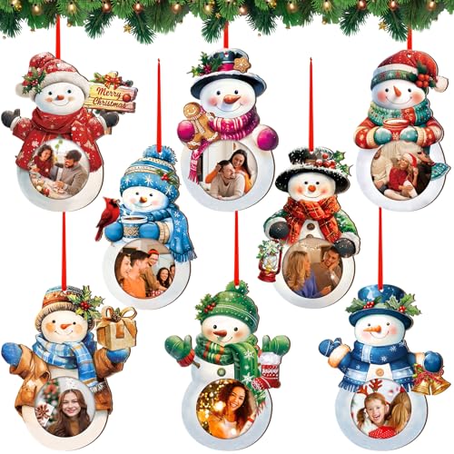 Yalikop 16 Stück Weihnachts-Bilderrahmen Ornamente Holz Weihnachtsmann Schneemann Schneeflocke Bilderrahmen Baumschmuck DIY Foto Andenken für Xmas Party Dekorationen Winter Urlaub Geschenke Yalikop 16 Stück Weihnachts-Bilderrahmen Ornamente Holz Weihnachtsmann Schneemann Schneeflocke Bilderrahmen Baumschmuck DIY Foto Andenken für Xmas Party Dekorationen Winter Urlaub Geschenke von Yalikop