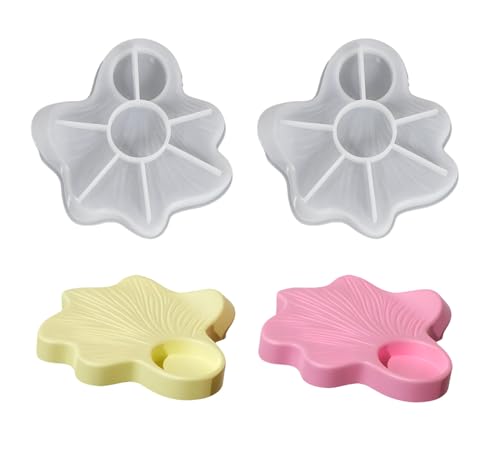 Yalulu 2 Stück Kerzenhalterformen, Epoxidharz Gießformen für Kerzenhalter, DIY Teelichthalter harzform Kerzenständer Silikonform für Kerzen Yalulu 2 Stück Kerzenhalterformen, Epoxidharz Gießformen für Kerzenhalter, DIY Teelichthalter harzform Kerzenständer Silikonform für Kerzen von Yalulu