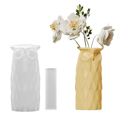 Yalulu Eule Vase Silikonform, DIY Vases Resin Formen, Blumenvase Silikonformen, Gießformen Silikon Vase Blumen Epoxid Form Yalulu Eule Vase Silikonform, DIY Vases Resin Formen, Blumenvase Silikonformen, Gießformen Silikon Vase Blumen Epoxid Form von Yalulu