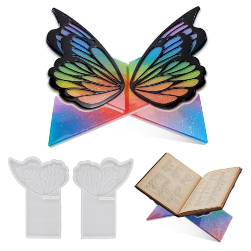 Yalulu Schmetterlings-Buchhalter, Harzgussformen, Notenständer, Silikonform, Buchleseständer, Epoxid-Gussformen, Eid-Koran-Bücherregal, Epoxid-Gussformen Yalulu Schmetterlings-Buchhalter, Harzgussformen, Notenständer, Silikonform, Buchleseständer, Epoxid-Gussformen, Eid-Koran-Bücherregal, Epoxid-Gussformen von Yalulu