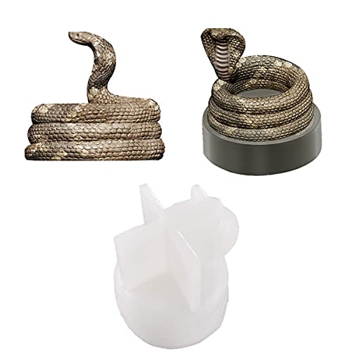 Yalulu Teelicht Kerzenhalter Epoxidharz Formen, Kreative Schlange Candlestick Harzform Silikonform Gießformen Epoxy Casting Silikonformen Yalulu Teelicht Kerzenhalter Epoxidharz Formen, Kreative Schlange Candlestick Harzform Silikonform Gießformen Epoxy Casting Silikonformen von Yalulu