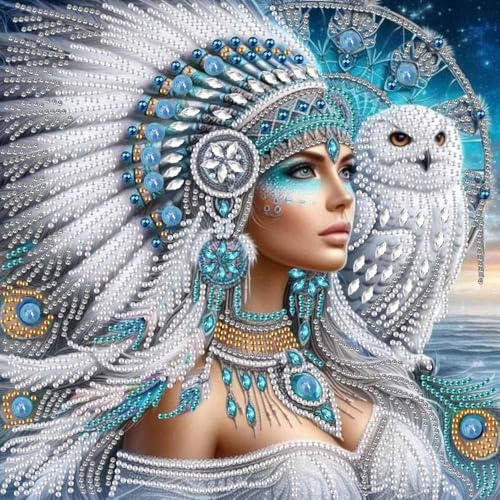 Yamobi Diamond Painting Kinder Set,5D Diamant Painting Bilder mit Tieren, Kreatives Diamond Painting Mädchen DIY Kunstwerk mit funkelnden für Home Wand Decor von Yamobi
