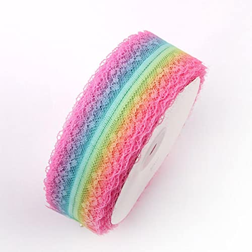 5 Yards 38-45 mm bunt besticktes Netz Spitzenband DIY Kunsthandwerk Hochzeit Geburtstag Weihnachten Schleife Dekorationen R0820-C3 38 mm 5 Yards 38-45 mm bunt besticktes Netz Spitzenband DIY Kunsthandwerk Hochzeit Geburtstag Weihnachten Schleife Dekorationen R0820-C3 38 mm von YanYue