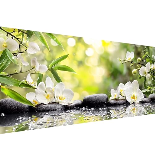 Diamond Painting Anlage 5D Ahornblatt Diamant Painting Bilder Erwachsene und Anfänger, Diamant Malerei Bastelset Erwachsene, DIY Mosaikherstellung Basteln für Geschenke und Wanddeko, 90x180cm W1-33 von Yanefaei