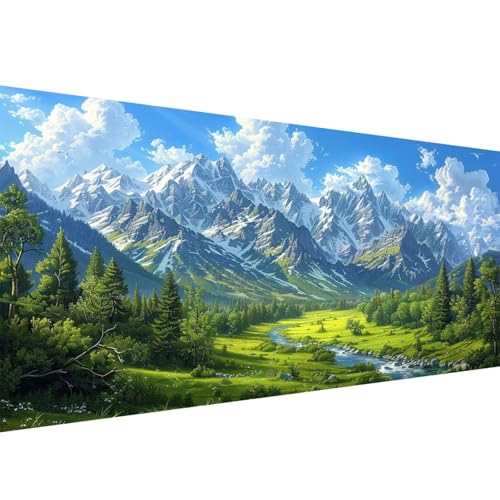 Diamond Painting Berg 5D Landschaft Diamant Painting Bilder Erwachsene und Anfänger, Diamant Malerei Bastelset Erwachsene, DIY Mosaikherstellung Basteln für Geschenke und Wanddeko, 40x80cm W1-325 Diamond Painting Berg 5D Landschaft Diamant Painting Bilder Erwachsene und Anfänger, Diamant Malerei Bastelset Erwachsene, DIY Mosaikherstellung Basteln für Geschenke und Wanddeko, 40x80cm W1-325 von Yanefaei