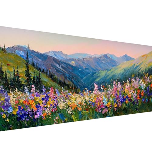 Diamond Painting Blume 5D Landschaft Diamant Painting Bilder Erwachsene und Anfänger, Diamant Malerei Bastelset Erwachsene, DIY Mosaikherstellung Basteln für Geschenke und Wanddeko, 60x120cm W1-451 Diamond Painting Blume 5D Landschaft Diamant Painting Bilder Erwachsene und Anfänger, Diamant Malerei Bastelset Erwachsene, DIY Mosaikherstellung Basteln für Geschenke und Wanddeko, 60x120cm W1-451 von Yanefaei