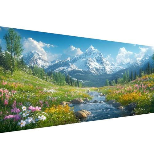 Diamond Painting Erwachsene Landschaft,Berg Diamant Painting Bilder 50x100cm,DIY Cross Stickerei Diamant Malerei Kits für Erwachsene und Kinder,Mosaikherstellung Bastelset für Herbst Wanddeko W1-322 Diamond Painting Erwachsene Landschaft,Berg Diamant Painting Bilder 50x100cm,DIY Cross Stickerei Diamant Malerei Kits für Erwachsene und Kinder,Mosaikherstellung Bastelset für Herbst Wanddeko W1-322 von Yanefaei