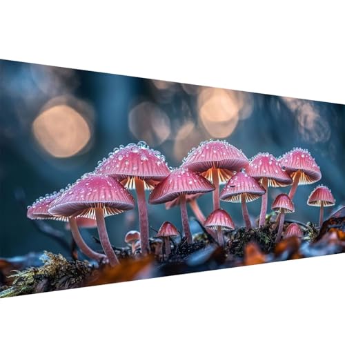 Diamond Painting Erwachsene Pilz, Anlage Diamant Painting Bilder 60x120cm, DIY Cross Stickerei Diamant Malerei Kits für Erwachsene und Kinder, Mosaikherstellung Bastelset für Herbst Wanddeko W1-444 Diamond Painting Erwachsene Pilz, Anlage Diamant Painting Bilder 60x120cm, DIY Cross Stickerei Diamant Malerei Kits für Erwachsene und Kinder, Mosaikherstellung Bastelset für Herbst Wanddeko W1-444 von Yanefaei