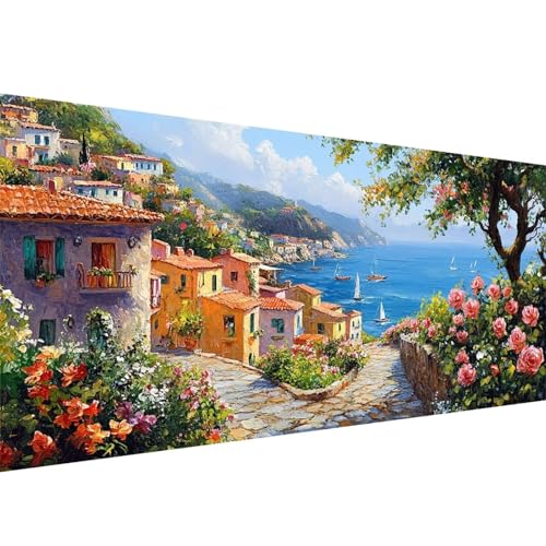 Diamond Painting Küsten 5D Landschaft Diamant Painting Bilder Erwachsene und Anfänger, Diamant Malerei Bastelset Erwachsene, DIY Mosaikherstellung Basteln für Geschenke und Wanddeko, 60x120cm W1-315 Diamond Painting Küsten 5D Landschaft Diamant Painting Bilder Erwachsene und Anfänger, Diamant Malerei Bastelset Erwachsene, DIY Mosaikherstellung Basteln für Geschenke und Wanddeko, 60x120cm W1-315 von Yanefaei
