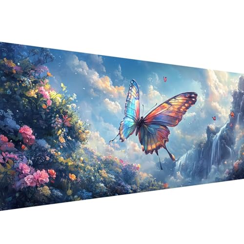 Diamond Painting Schmetterling 5D Fallen Diamant Painting Bilder Erwachsene und Anfänger,Diamant Malerei Bastelset Erwachsene,DIY Mosaikherstellung Basteln für Geschenke und Wanddeko,60x120cm W1-323 Diamond Painting Schmetterling 5D Fallen Diamant Painting Bilder Erwachsene und Anfänger,Diamant Malerei Bastelset Erwachsene,DIY Mosaikherstellung Basteln für Geschenke und Wanddeko,60x120cm W1-323 von Yanefaei