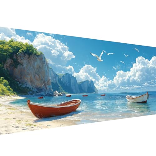 Diamond Painting Strand 5D Himmel Diamant Painting Bilder Erwachsene und Anfänger, Diamant Malerei Bastelset Erwachsene, DIY Mosaikherstellung Basteln für Wanddeko Wohnzimmer Geschenke, 40x80cm W1-305 Diamond Painting Strand 5D Himmel Diamant Painting Bilder Erwachsene und Anfänger, Diamant Malerei Bastelset Erwachsene, DIY Mosaikherstellung Basteln für Wanddeko Wohnzimmer Geschenke, 40x80cm W1-305 von Yanefaei