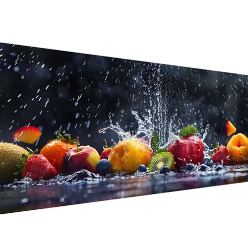 Diamond Painting Wassertropfen 5D Pfirsich Diamant Painting Bilder Erwachsene und Anfänger, Diamant Malerei Bastelset Erwachsene, DIY Mosaikherstellung Basteln für Wanddeko Geschenke, 100x200cm W1-55 von Yanefaei
